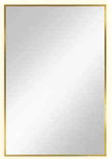 Złote lustro z podświetleniem ledowym 60x90 cm Sohayo - Lustra - miniaturka - grafika 1