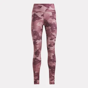 Damskie Legginsy REEBOK ID TRAIN CAMO TIGHT IL2247 – Czerwony - Legginsy - miniaturka - grafika 1