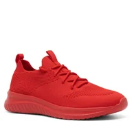 Sneakersy męskie - Sneakersy Sprandi FLEXI MP-S23R241A-8 Czerwony - miniaturka - grafika 1
