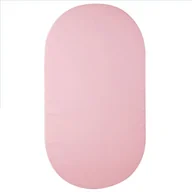 Prześcieradła dla dzieci - Hi Little One prześcieradło do wózka gondoli kołyski BIO bawełna Blush - miniaturka - grafika 1