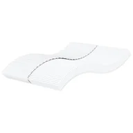 Materace - vidaXL Materac piankowy, biały, 160x220 cm, twardość H2/H3 - miniaturka - grafika 1