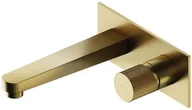 Baterie podtynkowe - Omnires Contour bateria umywalkowa podtynkowa złoty szczotkowany CT8015GLB - miniaturka - grafika 1