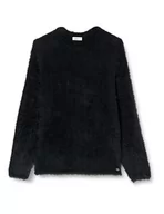 Swetry damskie - Replay Sweter damski, 098 BLACK, M - miniaturka - grafika 1