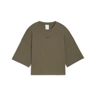 Koszulki sportowe damskie - Damska koszulka oversize PUMA x HYROX PUMA Loden Green - miniaturka - grafika 1