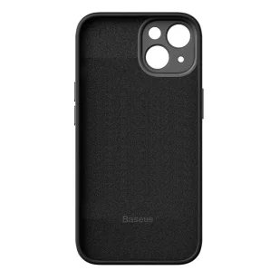 Zestaw ochronny Baseus Liquid Silica etui i szkło hartowane do iPhone 14 (czarne) - Etui i futerały do telefonów - miniaturka - grafika 2