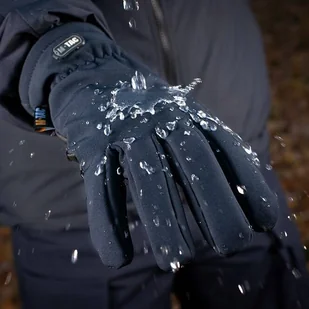 M-Tac - Rękawice taktyczne Soft Shell Thinsulate - Dark Navy Blue - 90308015 - Odzież taktyczna i umundurowanie - miniaturka - grafika 10