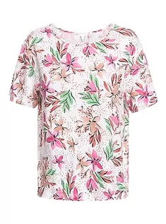 Koszulki i topy damskie - Roxy Dzianinowy top z krótkim rękawem damski biały XS - grafika 1