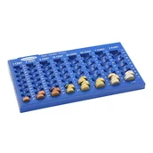 Sejfy i kasy pancerne - Kasetka EURO na monety, 45 x 330 x 180 mm - miniaturka - grafika 1