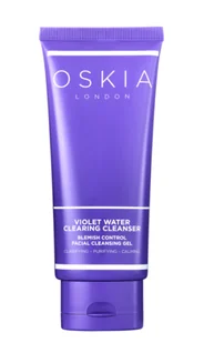 Oskia Violet Water Clearing Cleanser 100ml - Żele do mycia twarzy - miniaturka - grafika 1