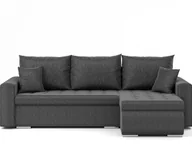 Sofy i kanapy - Narożnik Luis L - narożnik w kształcie litery L, sofa rozkładana, z funkcją spania, pojemnik, poduszki i pikowanie, meble tapicerowane, PRAWY Neve 97 - miniaturka - grafika 1