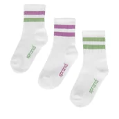 Skarpetki dla dzieci - Skarpety Sprandi 0KB-001-SS25 (3-PACK) Biały - miniaturka - grafika 1