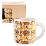 Kubki - Porcelanowy kubek w pieski na prezent 330 ml - miniaturka - grafika 1