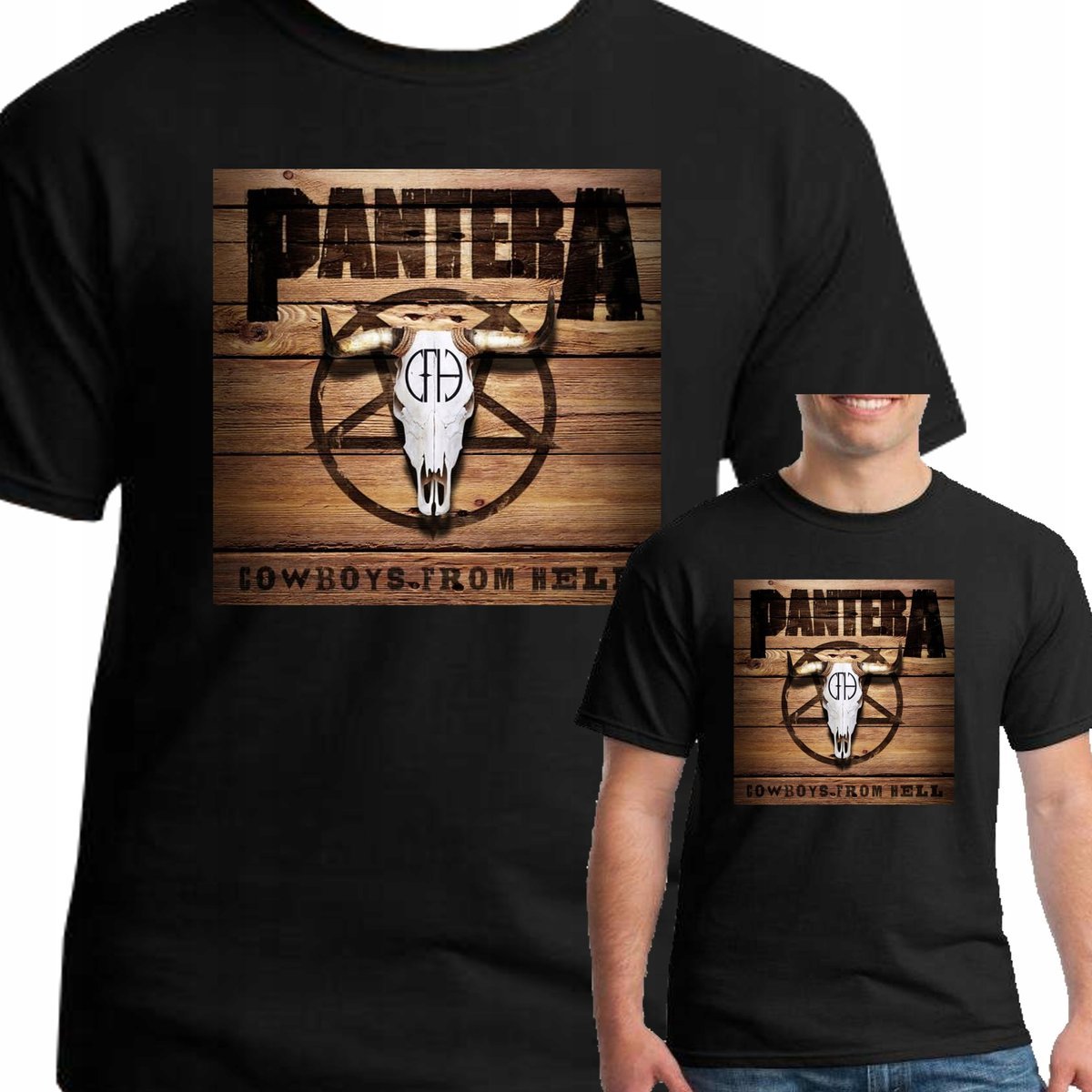 3291 KOSZULKA PANTERA HEAVY METAL XL CZARNA
