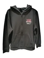 Bluzy dla dziewczynek - Bluza Dziecięca(8-14lat) VANS Metal Wall Black VN000PX3BLK1 M - miniaturka - grafika 1