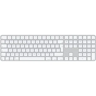 Apple Magic Keyboard Touch ID pole numeryczne US Int. biały MXK73Z/A - Klawiatury - miniaturka - grafika 1