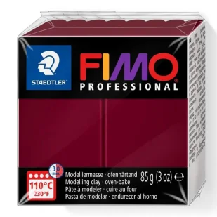 Masa termoutwardzalna Fimo 85g bordowy - Staedtler - Masy plastyczne - miniaturka - grafika 1