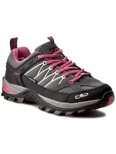 CMP Trekkingi Rigel Low Trekking Shoes Wp 3Q54456 Szary - Buty trekkingowe męskie - miniaturka - grafika 1