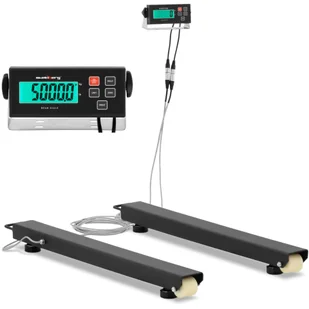 Steinberg Systems Waga płozowa - cyfrowa - 5000 kg / 1 kg - 1000 x 100 mm SBS-BS-5000 - Wagi specjalistyczne - miniaturka - grafika 1