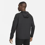 Kurtki męskie - Nike vyriška treniruočių striukė MILER, juoda - miniaturka - grafika 1