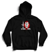 Gadżety dla niej i dla niego - Bluza z kapturem DOM Z PAPIERU LA CASA DE PAPEL - miniaturka - grafika 1