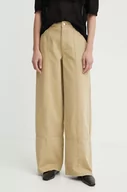 Spodnie damskie - AERON jeansy KOFI damskie kolor zielony AW24RSPA284451 - Aeron - miniaturka - grafika 1