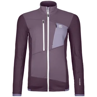 Bluza damska Ortovox Fleece Grid Jacket W Rozmiar: L / Kolor: fioletowy - Bluzy sportowe damskie Bluza damska Ortovox Fleece Grid Jacket W Rozmiar: L / Kolor: fioletowy - Bluzy sportowe damskie - miniaturka - grafika 1