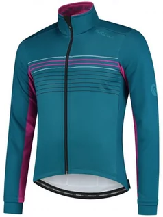 Kurtki męskie - Męska Kurtka Rowerowa Rogelli Kalon Cycling Winterjacket | Blue/Magneta - Rozmiar L - grafika 1