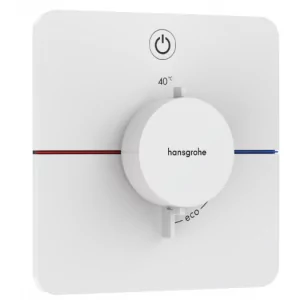 HANSGROHE 15581700 ShowerSelect Comfort Q Bateria termostatyczna, podtynkowa do 1 odbiornika Biały Matowy - Baterie podtynkowe - miniaturka - grafika 1