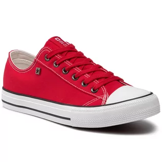 Trampki damskie - Big Star Trampki DD174502R41 Red - grafika 1