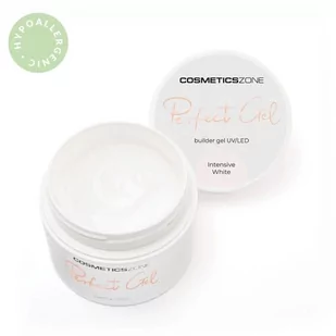 Cosmetics Zone Żel Uv Led Intensive White 5ML - Żele do paznokci - miniaturka - grafika 1