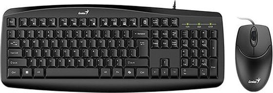 Genius Smart KM-200 Copilot, zestaw klawiatura z przewodow� mysz� optyczn�, CZ/SK, przewodowa USB, czarna 31330003419