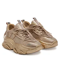 Sneakersy damskie - Sneakersy Steve Madden Vault 2R SM11003549 Złoty - miniaturka - grafika 1