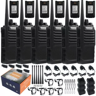 6X Radiotelefon Baofeng Bf-9700 8W Wodoodporny Pmr - Krótkofalówki - miniaturka - grafika 2