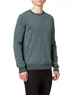 Swetry męskie - BOSS sweter męski komibo, Dark Green301., XXL - miniaturka - grafika 1