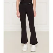 Spodnie sportowe damskie - Calvin Klein Jeans Spodnie | flare fit - miniaturka - grafika 1
