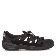 Buty dla chłopców - Sandały Jack Wolfskin Levente Sandal A64080 S Czarny - miniaturka - grafika 1