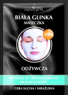Marion Maseczka odżywcza Biała glinka 8g - Maseczki do twarzy - miniaturka - grafika 3