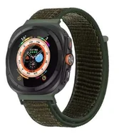 Akcesoria do smartwatchy - opaska pasek bransoleta NYLON Samsung Galaxy Watch Ultra 47mm army green - miniaturka - grafika 1