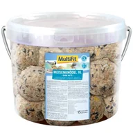 Karma dla ptaków - MultiFit Pyzy dla sikorek XL 15 szt. w wiaderku 3,75kg - miniaturka - grafika 1