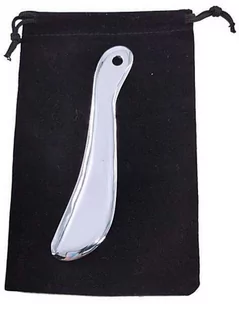 Narzędzie do terapii tkanek miękkich  terapia narzędziowa IASTM - wielofunkcyjny masażer ze stali o opływowym kształcie + etui (Fish G76) - Meble i wyposażenie gabinetów medycznych - miniaturka - grafika 1