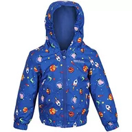 Kurtki i płaszcze dla chłopców - Regatta Dziecięca kurtka Peppa Buddy Puddle Unisex, Spray do surfowania, 3 Lata - miniaturka - grafika 1