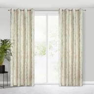 Zasłony - Zasłona Gotowa Melody 140x270cm Kremowy - miniaturka - grafika 1