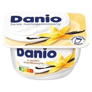 Danone - Danio serek waniliowy - Kefiry, jogurty, maślanki - miniaturka - grafika 1