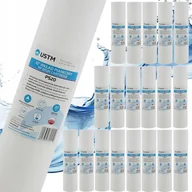 Wkłady filtrujące - Zestaw 20 szt wkłady do filtra wody piankowe 20 mikronów 10" USTM - miniaturka - grafika 1