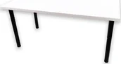 Biurka gamingowe - Biurko Daming Model 0 Białe 136 cmx66 cm x 1,8 cm - miniaturka - grafika 1