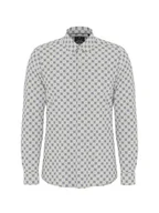 Koszule męskie - JOOP! Koszula 17 JSH-63Pierce 30047175 Écru Slim Fit - miniaturka - grafika 1