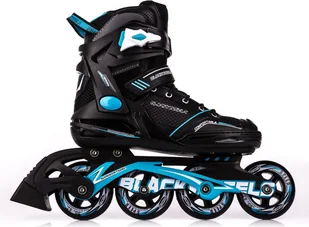 Blackwheels, Rolki Slalom, czarno-niebieski, rozmiar 37 - Rolki - miniaturka - grafika 1