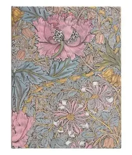 Kalendarz tygodniowy ultra 2025 Morris Pink - Paperblanks - Kalendarze - miniaturka - grafika 1