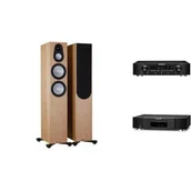 Zestawy stereo - MARANTZ NR1200 + CD6007 + MONITOR AUDIO 7G SILVER 300 ASH - miniaturka - grafika 1