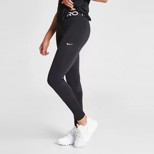 NIKE GIRLS&#039; PRO TIGHTS JUNIOR  CZARNY DA1028010 - Nike - Spodnie damskie - miniaturka - grafika 1